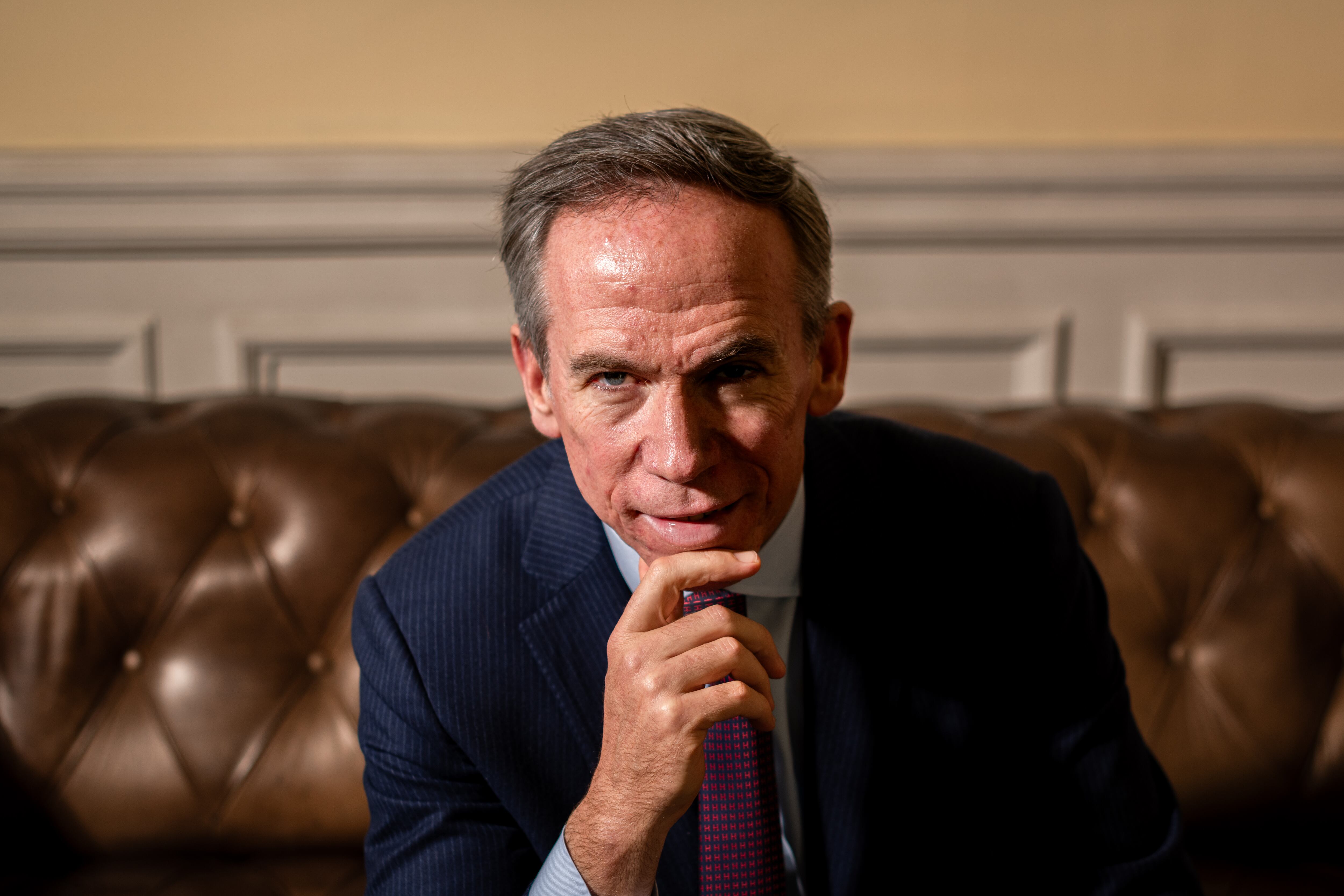 Jorge Alessandri Presidente de la Cámara de Representantes.