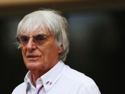Bernie Ecclestone.