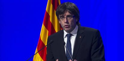 El presidente de la Generalitat, Carles Puigdemont.