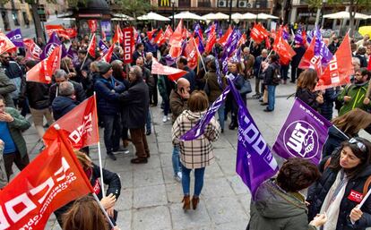 Concentración en Toledo contra la sentencia del Constitucional que avala los despidos por enfermedad