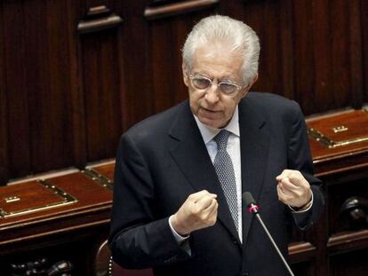 El presidente del Gobierno italiano, Mario Monti.