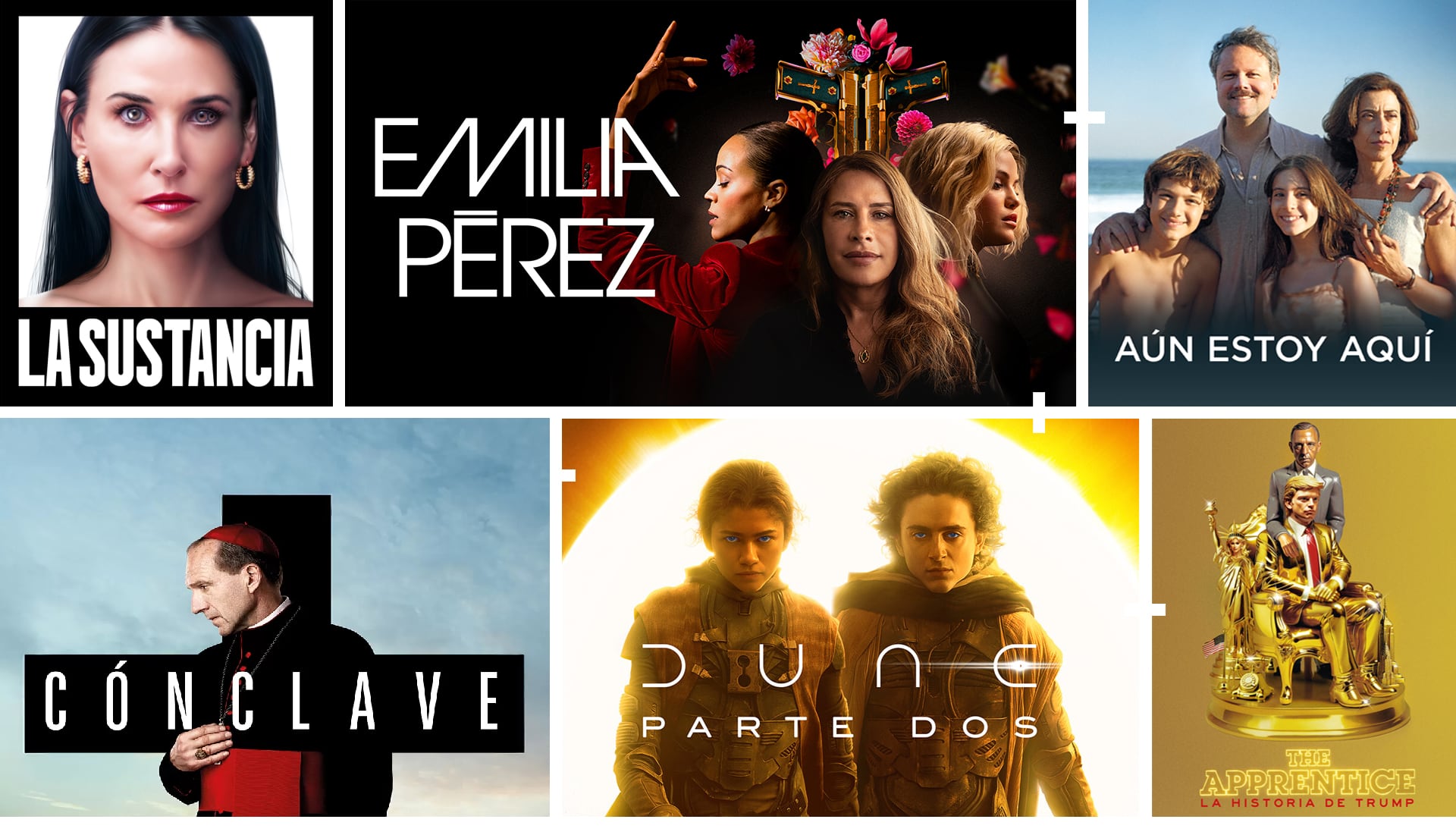 Dónde ver las películas de los premios Oscar 2025