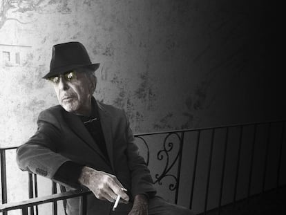 Leonard Cohen, en la portada del disco 'You Want It Darker', el último álbum que publicó en vida.