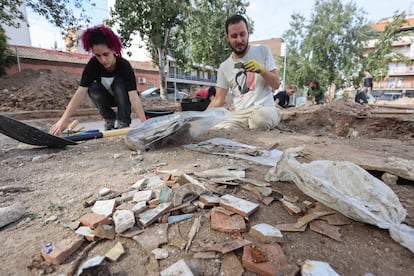 Excavación solar Peironcely en Vallecas