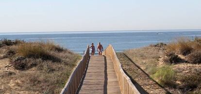 Turismo en Punta Umbr&iacute;a (Huelva).
 