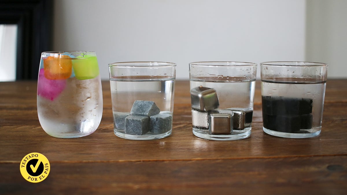 Hemos probado los mejores cubitos de hielo reutilizables