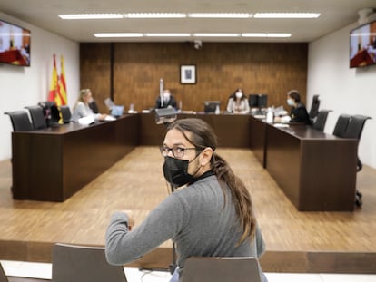 Juicio al fotoperiodista Albert García, detenido el día 18 de octubre de 2019 durante los altercados por la sentencia del procés.