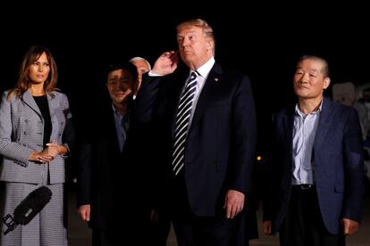 Mientras, el líder norcoreano, Kim Jong-un, ha dicho que su encuentro con Trump, servirá para "construir un buen futuro", en lo que supone su primera mención a la histórica cumbre entre Washington y Pyongyang.