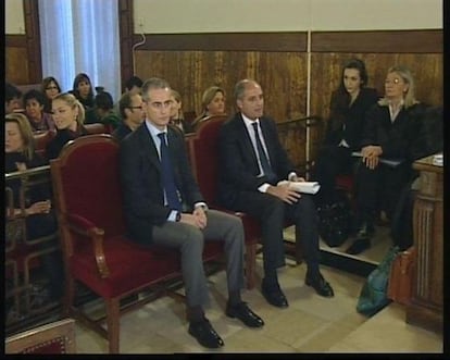 Francisco Camps y Ricardo Costa han estado cinco semanas en el banquillo de los acusados.