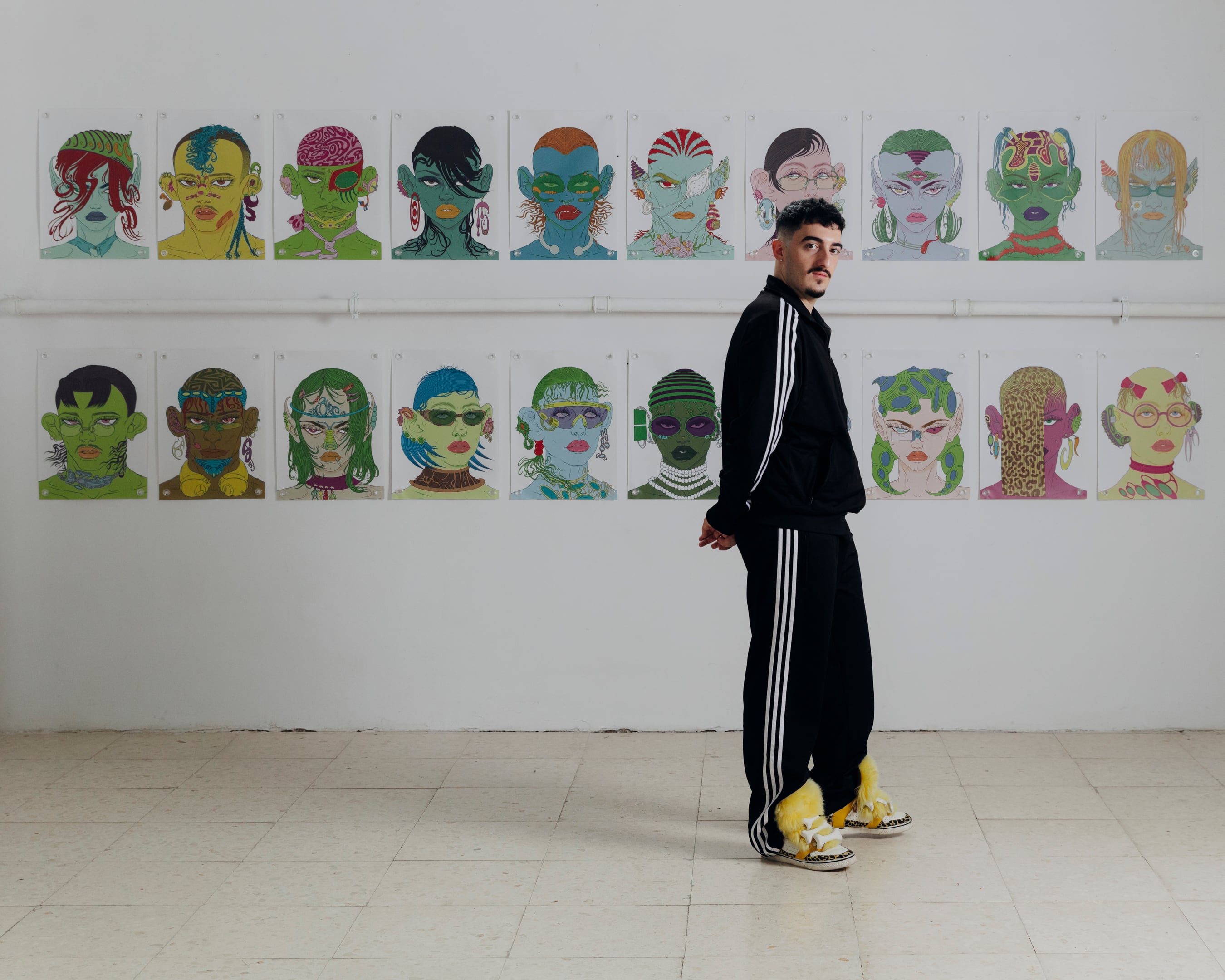 “Si eres fiel a lo que quieres hacer nunca vas a perder”: el artista Charlie Smits defiende su increíble mundo interior en Madrid