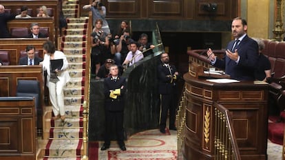 Debate de la moci&oacute;n de censura de Unidos Podemos a Mariano Rajoy. Intervenci&oacute;n de Jos&eacute; Luis &Aacute;balos. 