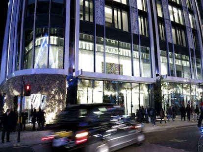 Tienda de la cadena de moda Zara en Oxford Street (Londres).