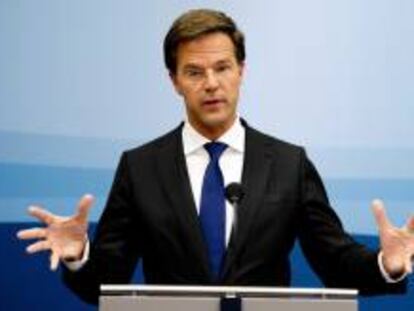 El primer ministro holandés, Mark Rutte. EFE/Archivo