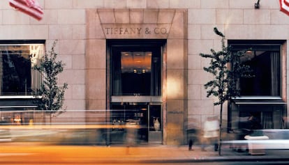 A loja da Tiffany em Nova York.