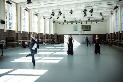 Ensayo de 'Beethoven Project II' en el Ballet de Hamburgo.