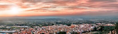 Vista panorámica de Enguera, en una imagen del Ayuntamiento.