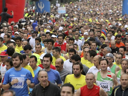 Las calles de Madrid, una gran pista de atletismo