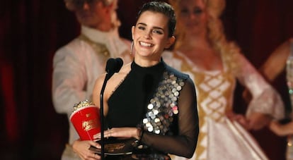 Emma Watson, en su discurso en los MTV Movie & TV Awards 2017.