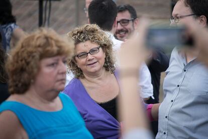 A la presentació també hi van assistir polítics del sector independentista del PSC, que van abandonar el partit. A la fotografia, Marina Geli.