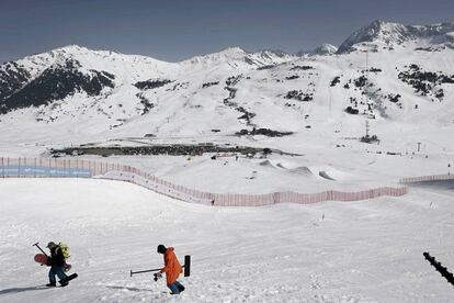 Estació de Baqueira Beret, en una imatge d'arxiu.