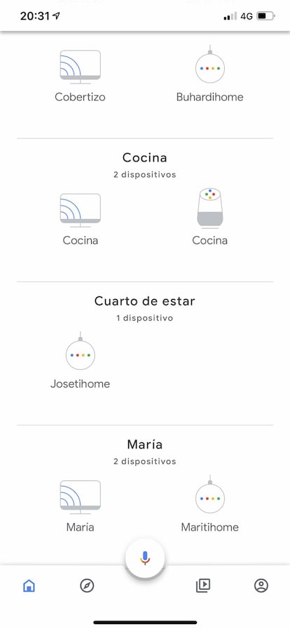 App de Google Home