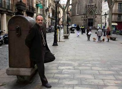 Joan Ridao, en el barrio de El Born de Barcelona.