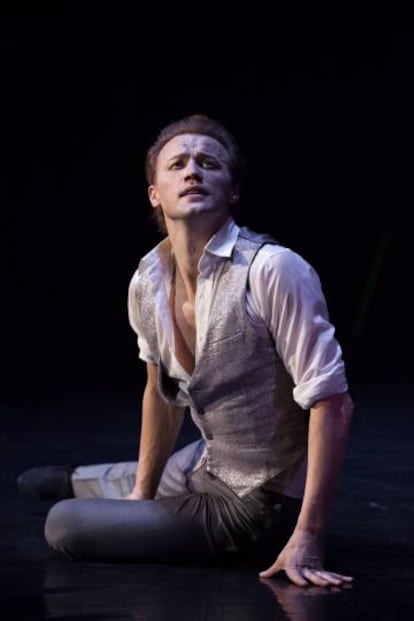 El bailarín Denis Matvienko en el montaje de 'The Great Gatsby'.