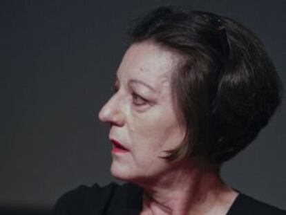 Author Herta Müller at the CCCB.