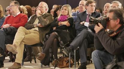 Ana Hermoso, en el acto del jueves del PP de Sevilla.