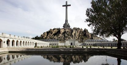 Panorámica de la basílica del Valle de los Caídos, en Cuelgamuros.
