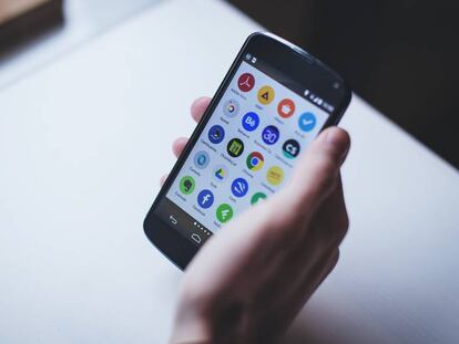 Las apps de Android están disponibles en Google Play.