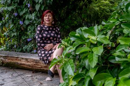Margarita Aravena durante una entrevista con EL PAÍS.