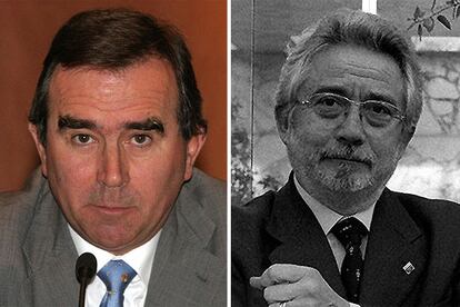 Ramon Serra, a la izquierda, y Joan Ignasi Puigdollers, ex presidentes de GISA.