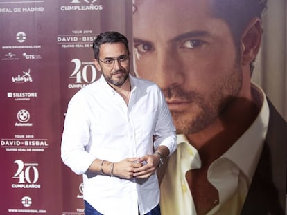 Maxim Huerta en Madrid a principios de mes