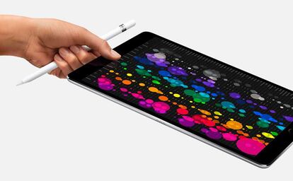 Este iPad es una de las tabletas más potentes del mercado, y también una de las más delgadas, con sólo 6,1 milímetros de grosor. A pesar de lo cual cuenta con un potente procesador Apple A10X Fusion. Además la memoria RAM es de 4GB y tiene una gran batería de 8134 mAh. La pantalla también es bastante grande, de 10,5 pulgadas.