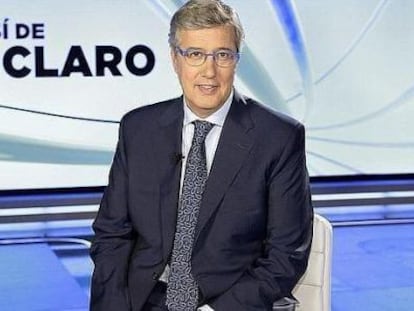 TVE retira de la parrilla ‘Así de claro’, el programa de debate de Buruaga