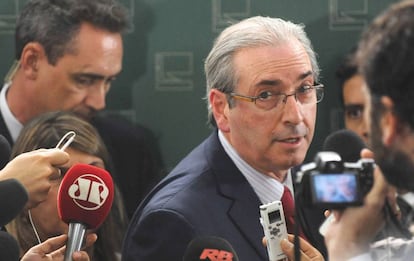 O presidente da C&acirc;mara, Eduardo Cunha.