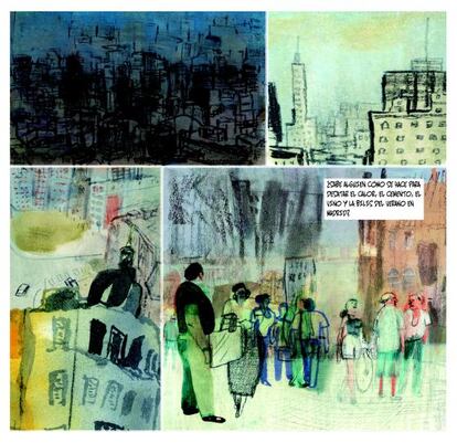 Ilustración del dibujante Jorge González.