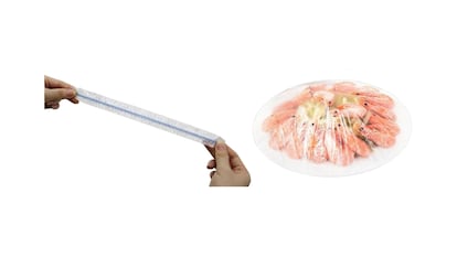 The Amazon elastic bag to cover food.