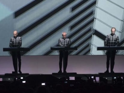 Kraftwerk en el Festival Sonar 2013, en Barcelona.