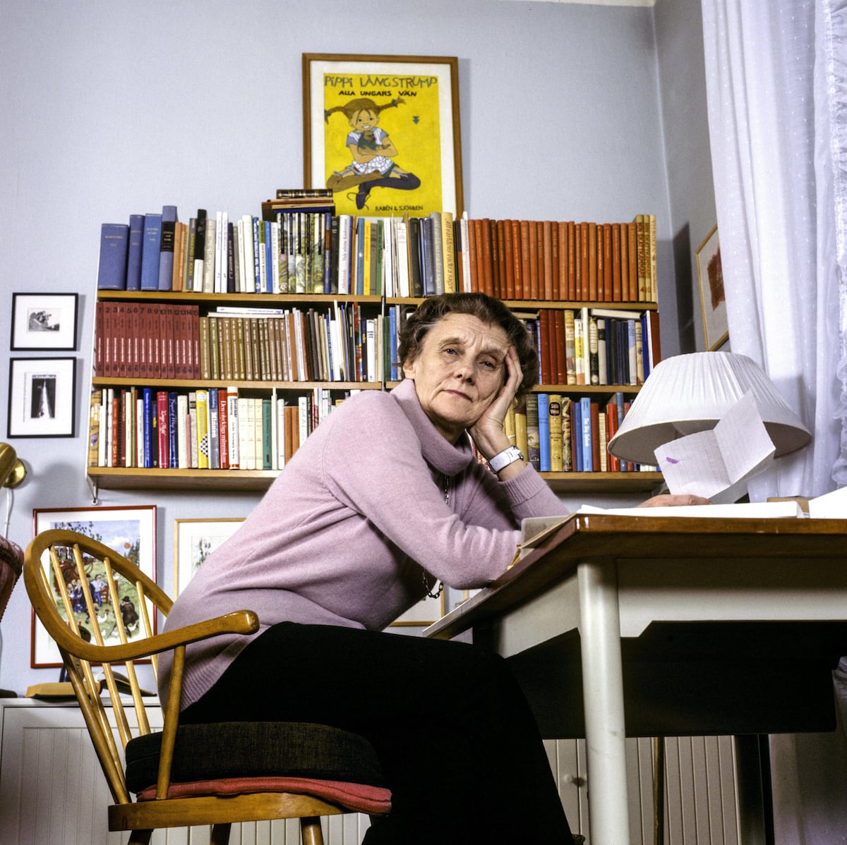 Astrid Lindgren, la mujer que había detrás de Pippi, la niña más fuerte del mundo