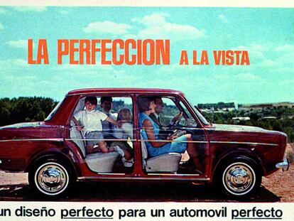 Publicidad de un SIMCA 1000, uno de los modelos que promovió Barreiros.