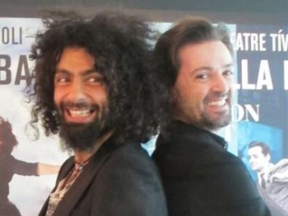 Malikian y Corella en la presentaci&oacute;n de su espect&aacute;culo.