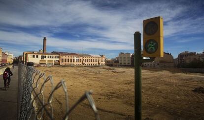 Finca de Can Fàbregas i de Caralt en Mataró, donde El Corte Inglés preveía levantar un centro comercial.