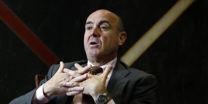 Luis de Guindos, ministro de Economía