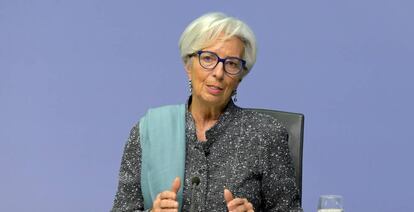 Christine Lagarde, presidenta del BCE