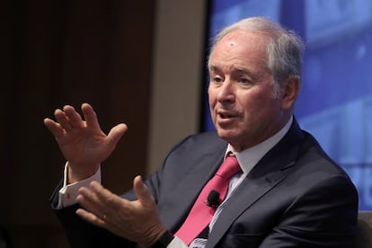 Blackstone Group CEO and Co-Founder Steve Schwarzman speaks at a Reuters Newsmaker event in New York, U.S., November 6, 2019.