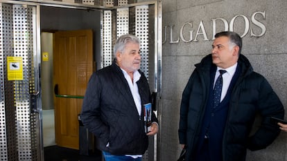 Laureano Oubiña, el pasado noviembre en los juzgados de Vilagarcía de Arousa.