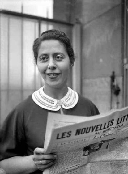 La escritora Irène Némirovsky, fotografiada en 1938.