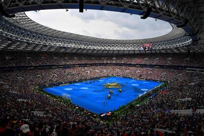 Estádio Luzhniki Stadium, em Moscou.